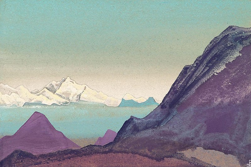 The Himalayas # 29, Roerich N.K. (Part 4)