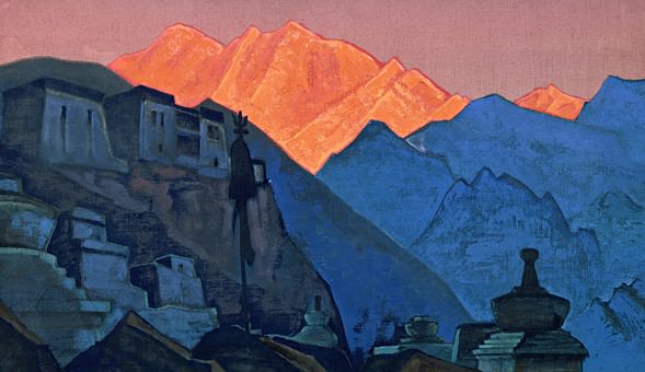 Madonna Laboris (Proceedings of Our Lady. Etude). Roerich N.K. (Part 4)