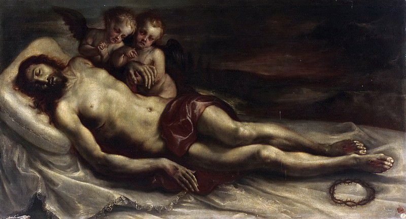 Камило, Франсиско -- Лежащий Христос. Часть 1 Музей Прадо