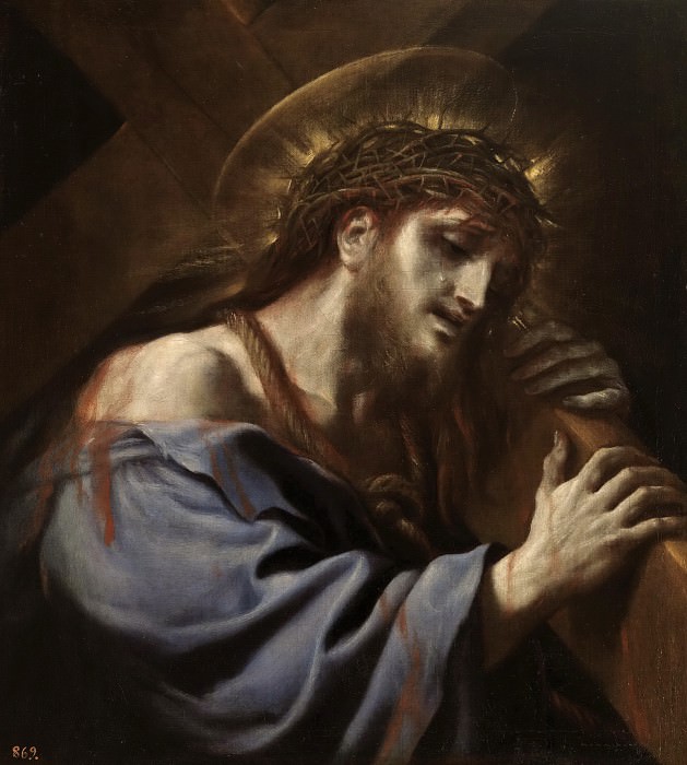 Джордано, Лука -- Христос с Крестом. Часть 1 Музей Прадо