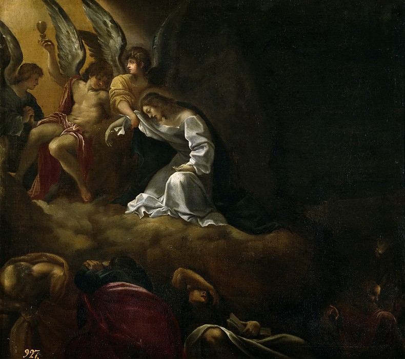 Carracci, Ludovico -- La Oración en el Huerto. Part 1 Prado museum