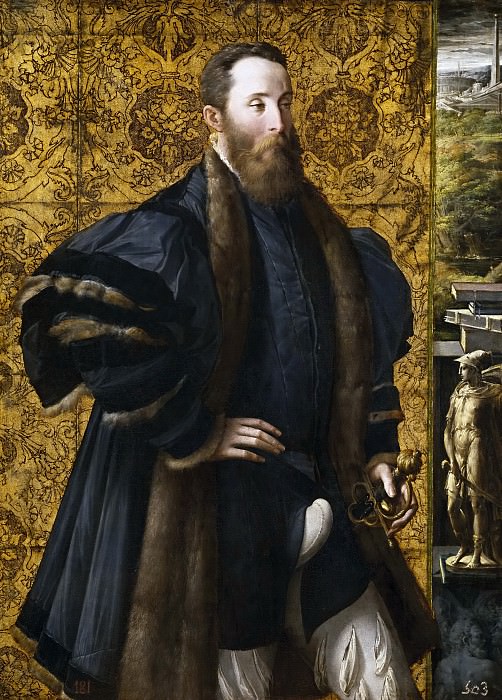 Parmigianino. Girolamo Francesco Maria Mazzola -- Pedro María Rossi, conde de San Segundo. Part 1 Prado museum
