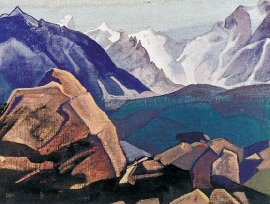 Ladak # 46 (Pass Sasser). Roerich N.K. (Part 3)