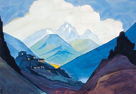 Chang -la. Album sheet. Roerich N.K. (Part 3)