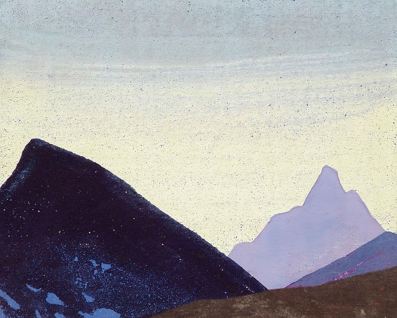 Mountain etude , Roerich N.K. (Part 3)