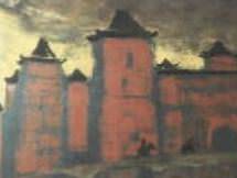 Chinese Tower in the Central Gobi. Mongolia. Roerich N.K. (Part 3)