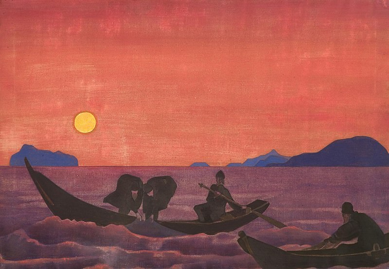 And continue fishing # 6 (And We Continue Fishing). Roerich N.K. (Part 3)