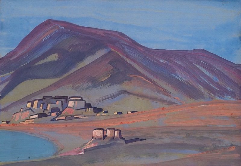 Landscape sheet. Roerich N.K. (Part 3)