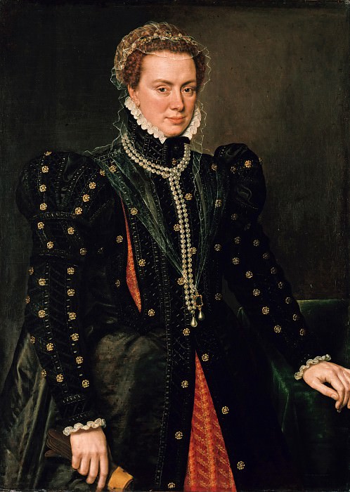 Anthonis Mor van Dashorst (1519-1575) - Duchess Margaret of Parma. Part 1
