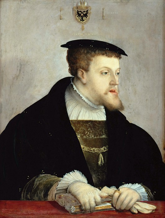 Амбергер, Кристоф (ок1505-1562) - Император Карл V. Часть 1