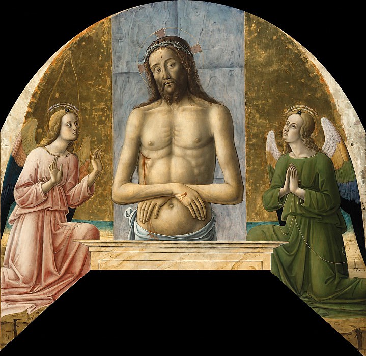 Виварини, Альвизе – Христос в гробнице с двумя ангелами, Часть 1