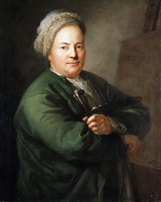 Anton Graff (1736-1813) - Christian Wilhelm Dietrich. Part 1