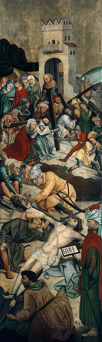 Augsburgisch - Christ Carrying the Cross and nailing to the cross. Part 1