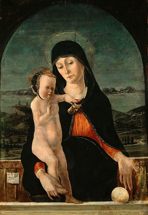 Мороне, Доменико (1442-1518) - Мадонна с Младенцем. Часть 1