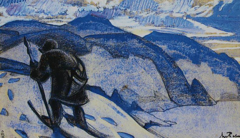 Next (Mountain wanderer). Thumbnail # 80. Roerich N.K. (Part 2)