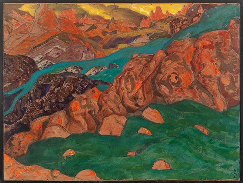 Red Mountain. Roerich N.K. (Part 2)