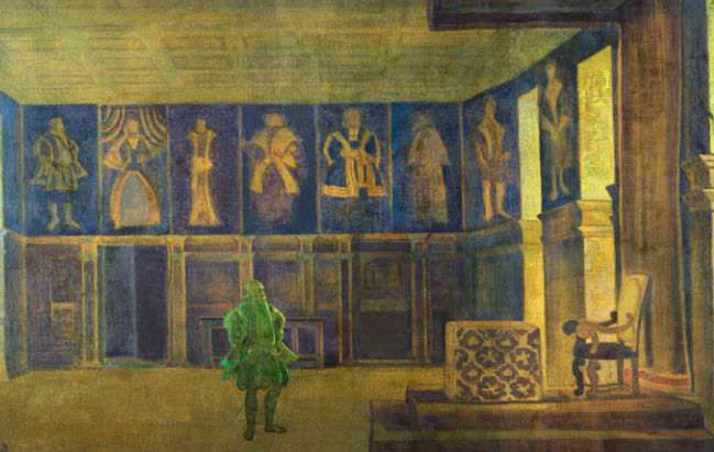 The Last King (empty throne). Roerich N.K. (Part 2)