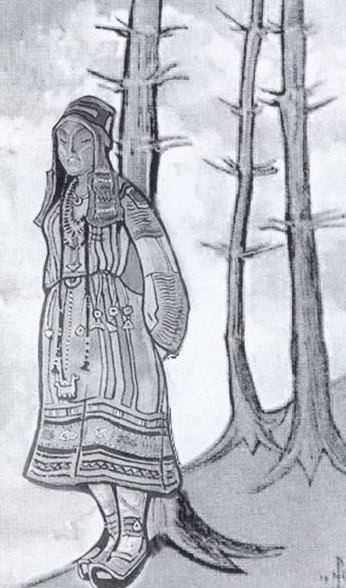 Girl. Roerich N.K. (Part 2)