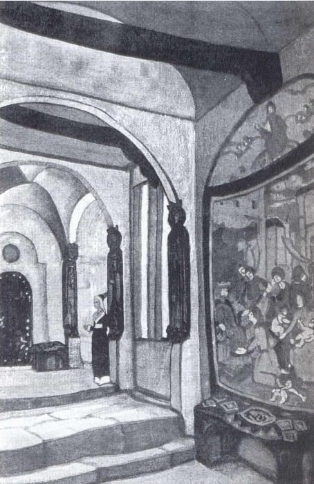 The chapel. Roerich N.K. (Part 2)
