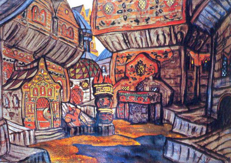 Prince Vladimir Galitskogo Yard. Act 3. Roerich N.K. (Part 2)