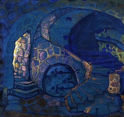 Prison in the tower (dungeon). Roerich N.K. (Part 2)