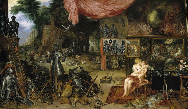 Rubens, Pedro Pablo; Brueghel el Viejo, Jan -- El Tacto. Part 4 Prado Museum