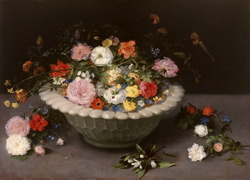 Брейгель, Ян I -- Натюрморт с цветами. Часть 4 Музей Прадо