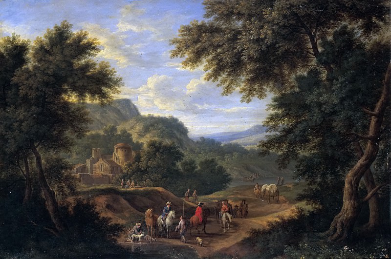 Boudewijns, Adriaen Fransz. -- Paisaje. Part 4 Prado Museum