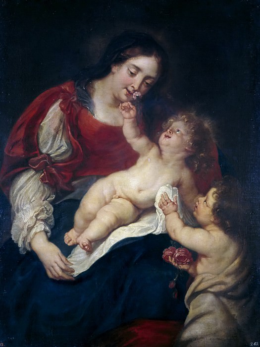 Thomas, Jan -- La Virgen de las rosas. Part 4 Prado Museum