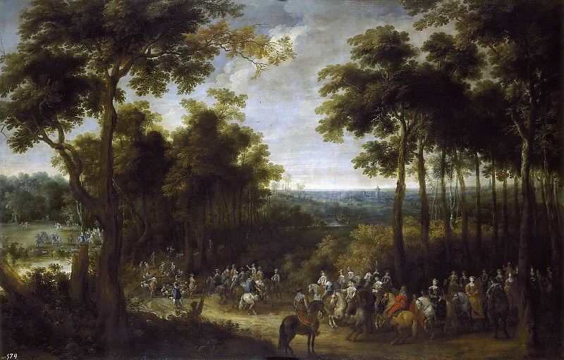 Snayers, Peter -- Cacería del Cardenal-Infante. Part 4 Prado Museum
