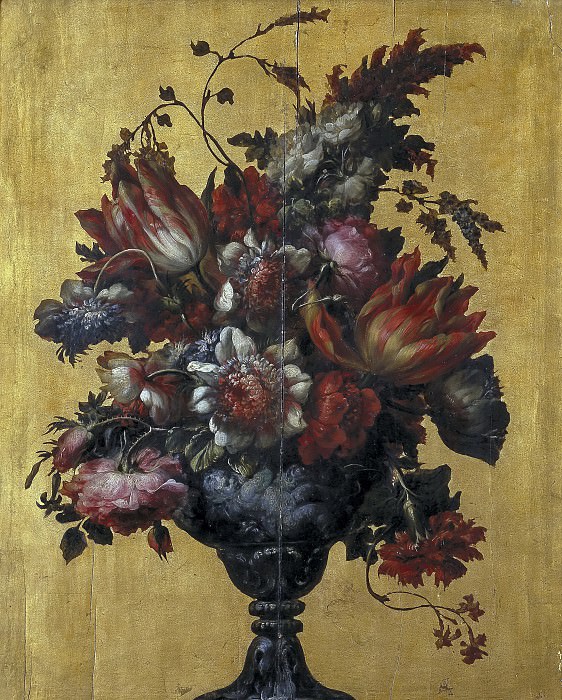 Перес, Бартоломе -- Ваза с цветами. Часть 4 Музей Прадо