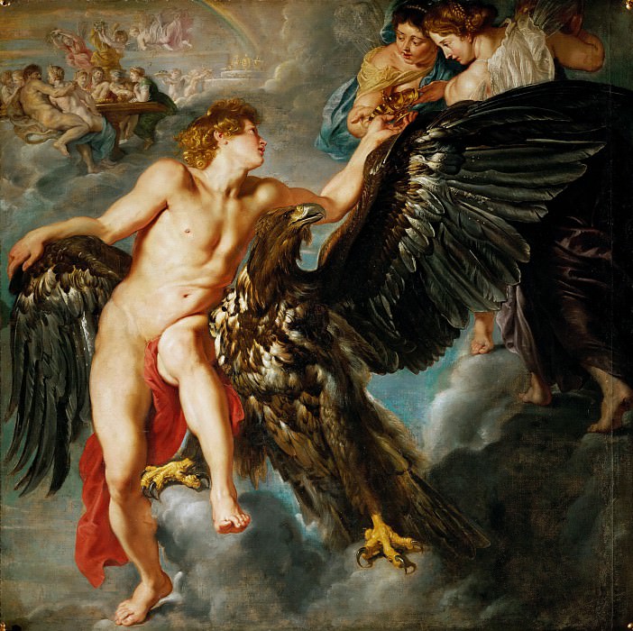 The Abduction of Ganymede. Peter Paul Rubens
