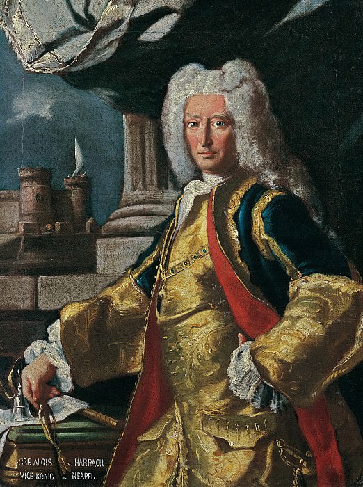 Francesco Solimena - Portrait of Alois Thomas Raimund, Count Harrach. Liechtenstein Museum (Vienna)
