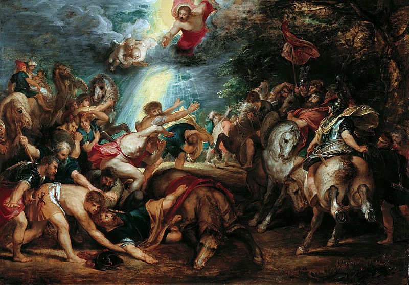 Conversion of St. Paul.. Peter Paul Rubens