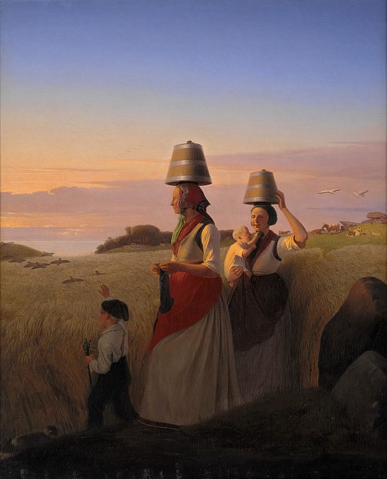 Jørgen Sonne (1801-90) - Rural Scene. Kobenhavn (SMK) National Gallery of Denmark